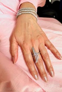 Snake 25 Ring - Rhodium