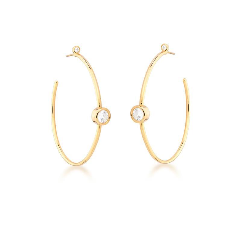 Tube Hoops Earrings