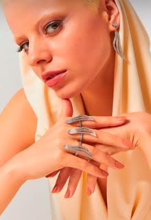 Snake 25 Ring - Rodhium