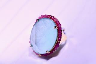 Aquamarine Cocktail Ring