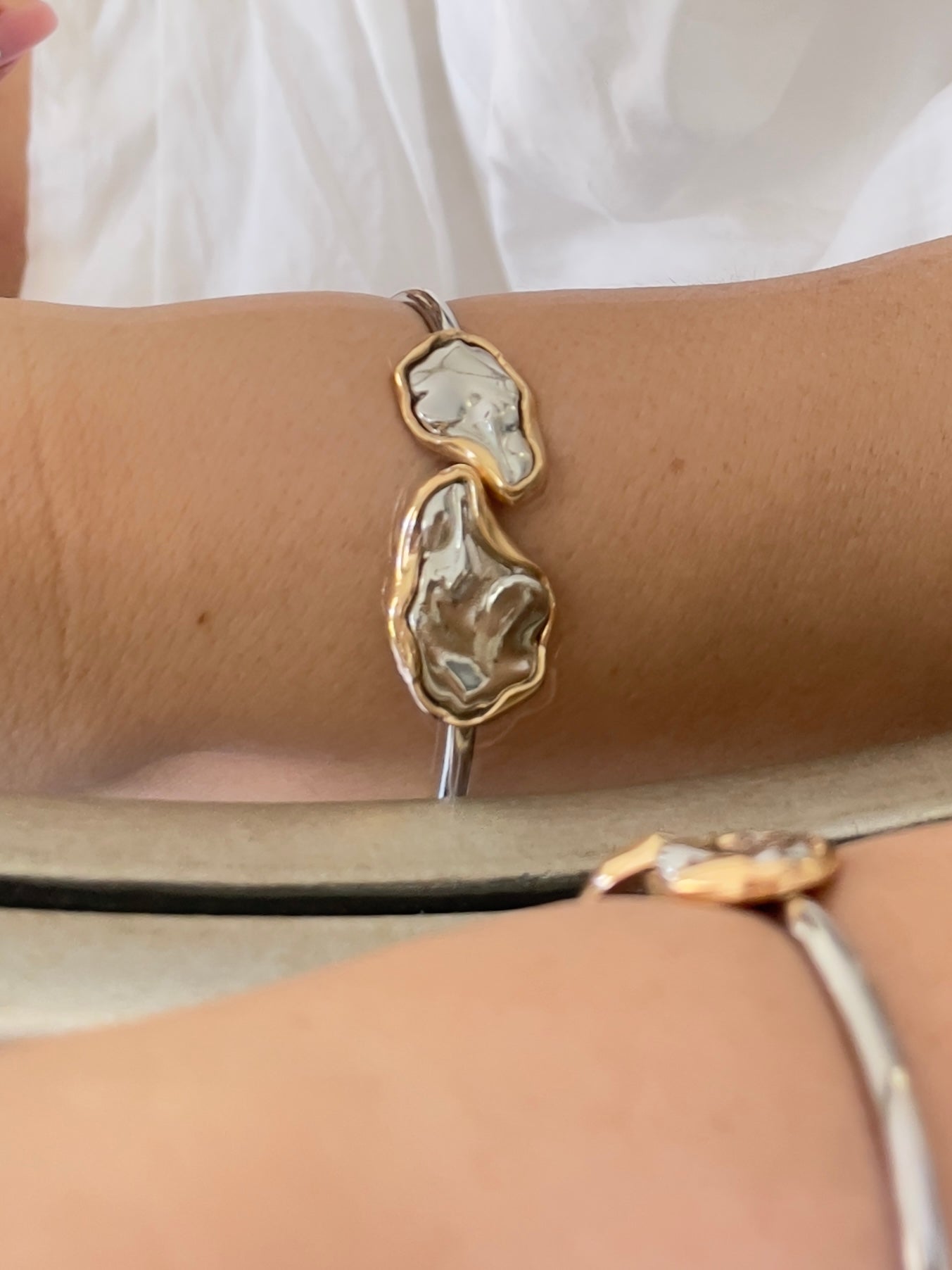 Molten Shell Bangle