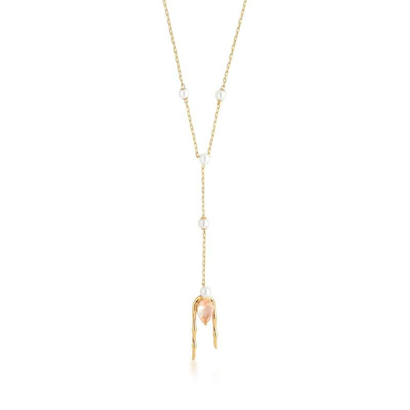 Anchor Tie Necklace