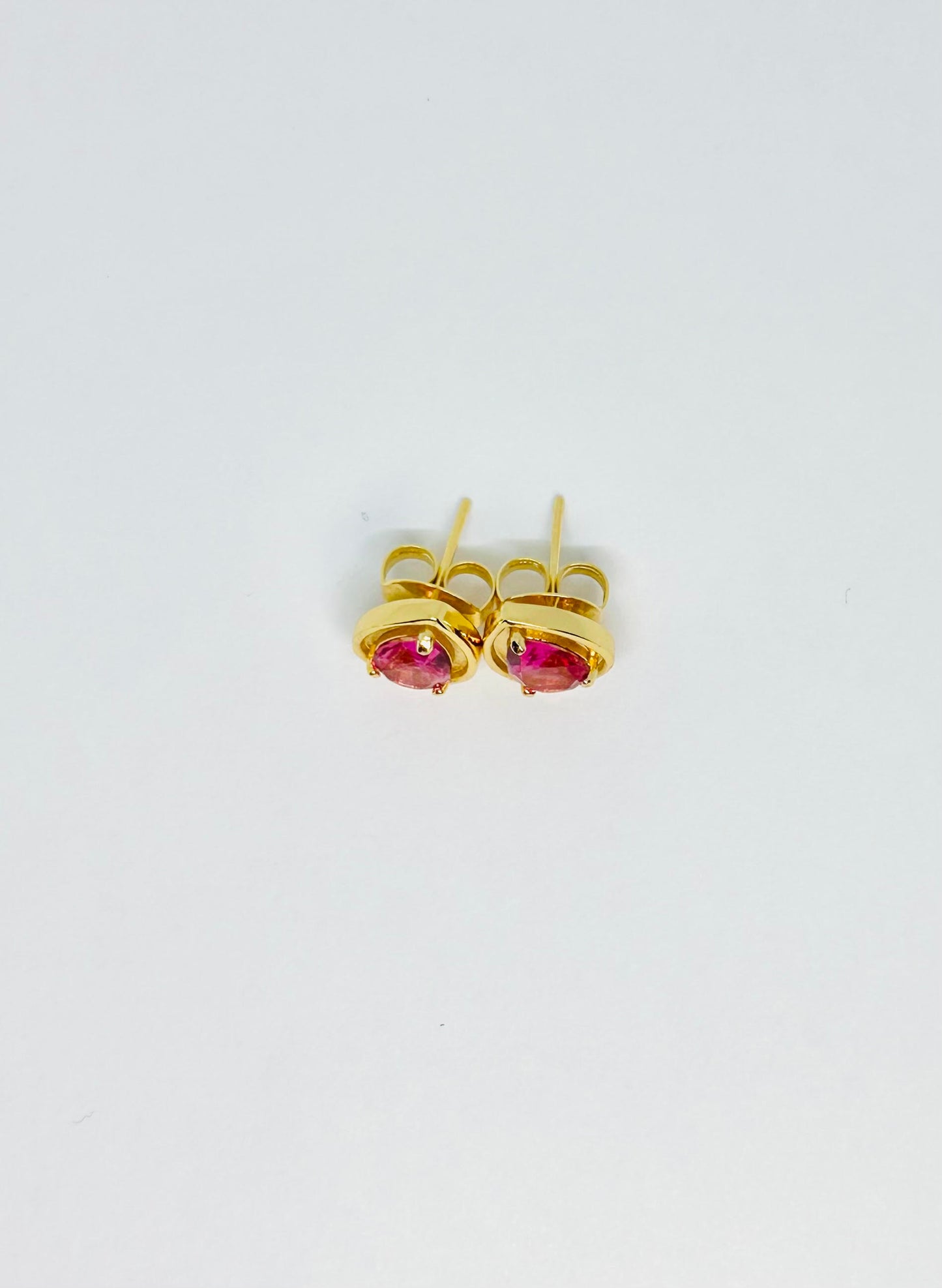 Pink Crystals Earrings
