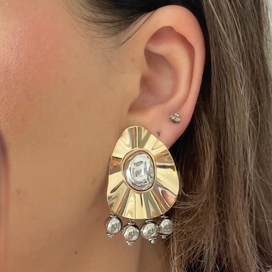 Lion Dance Earrings