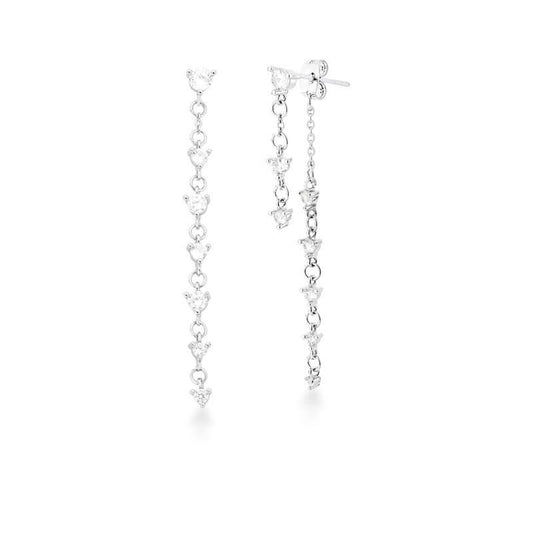 Asymmetrical Chain Earrings